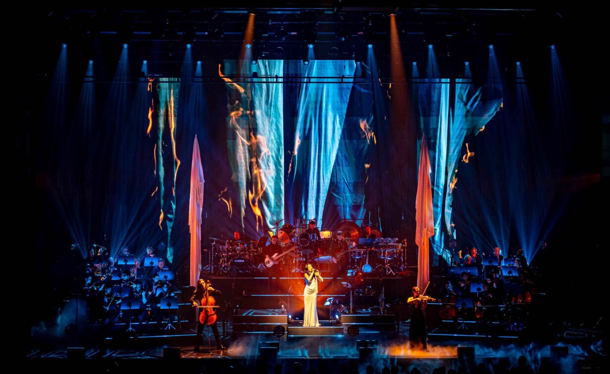 Show, Sunrise, Theater, deutschland, hans zimmer, oberhausen, projection, stage